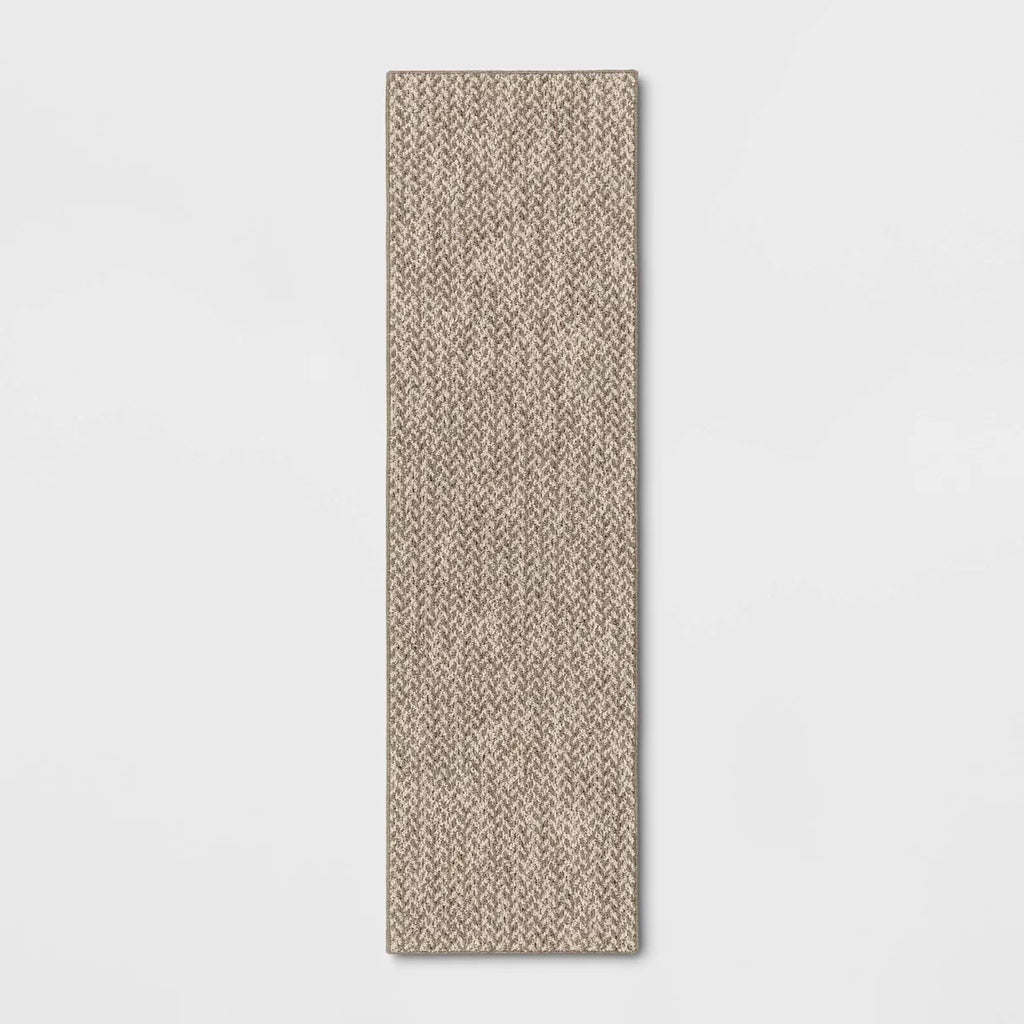 2 x 7 Washable Weave Herringbone Rug - Threshold