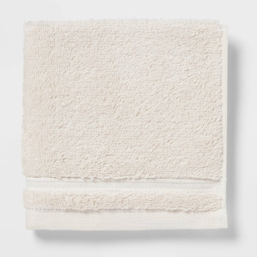 4pk Total Fresh Antimicrobial Washcloth Set Tan - Threshold