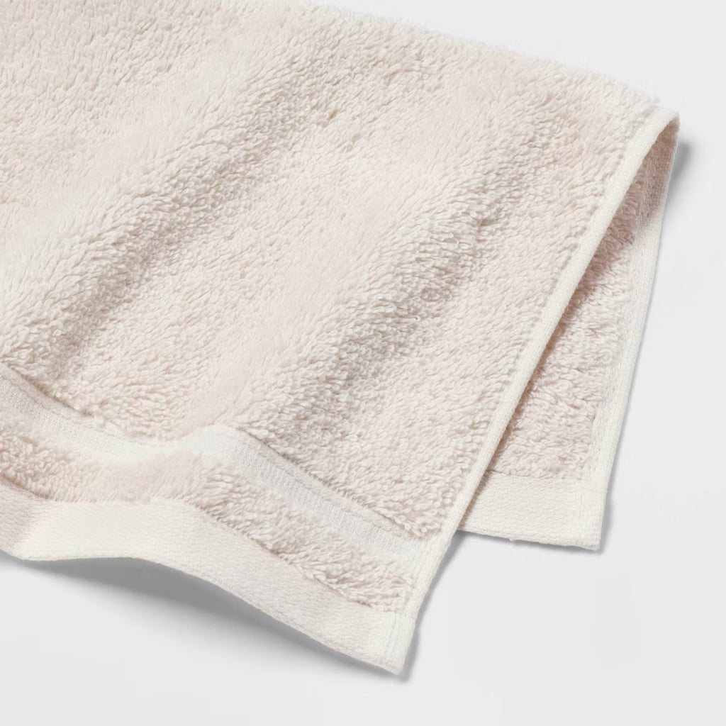 4pk Total Fresh Antimicrobial Washcloth Set Tan - Threshold