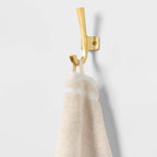 4pk Total Fresh Antimicrobial Washcloth Set Tan - Threshold
