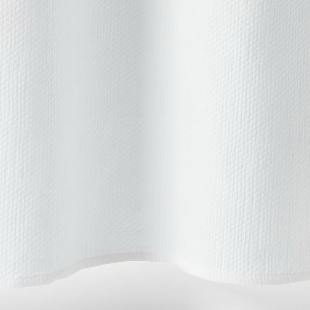 Diamond Matelesse Shower Curtain White - Threshold