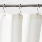 Leopard Glam Shower Curtain Ombre Gray - Threshold
