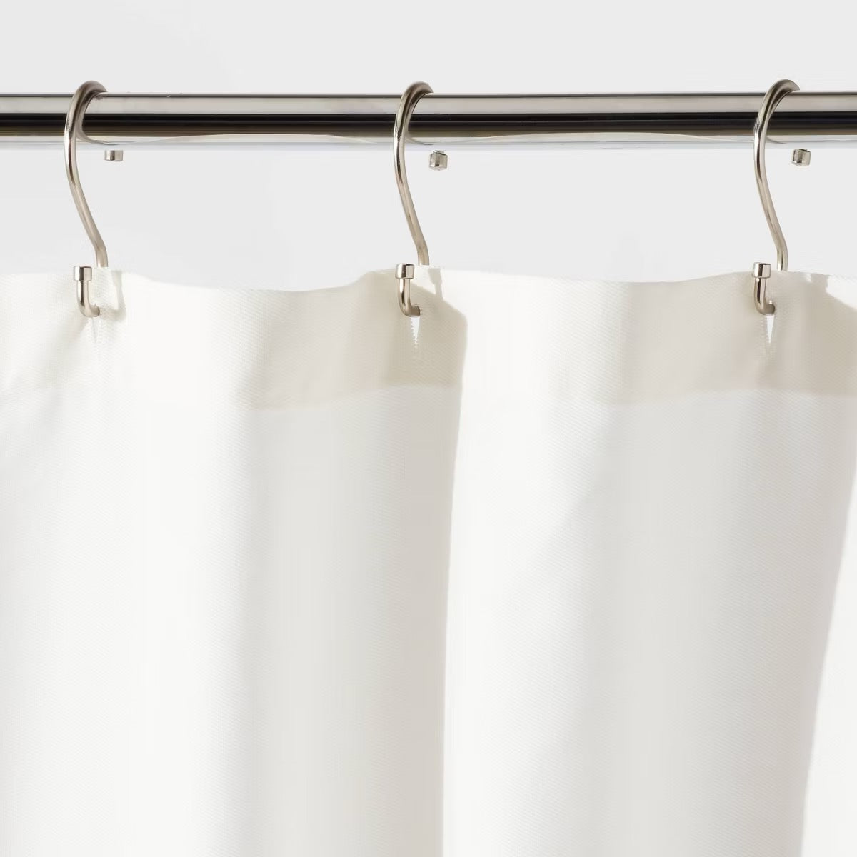 Leopard Glam Shower Curtain Ombre Gray - Threshold