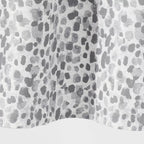 Leopard Glam Shower Curtain Ombre Gray - Threshold