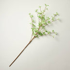 36" Faux Variegated Terminalia Leaf Branch