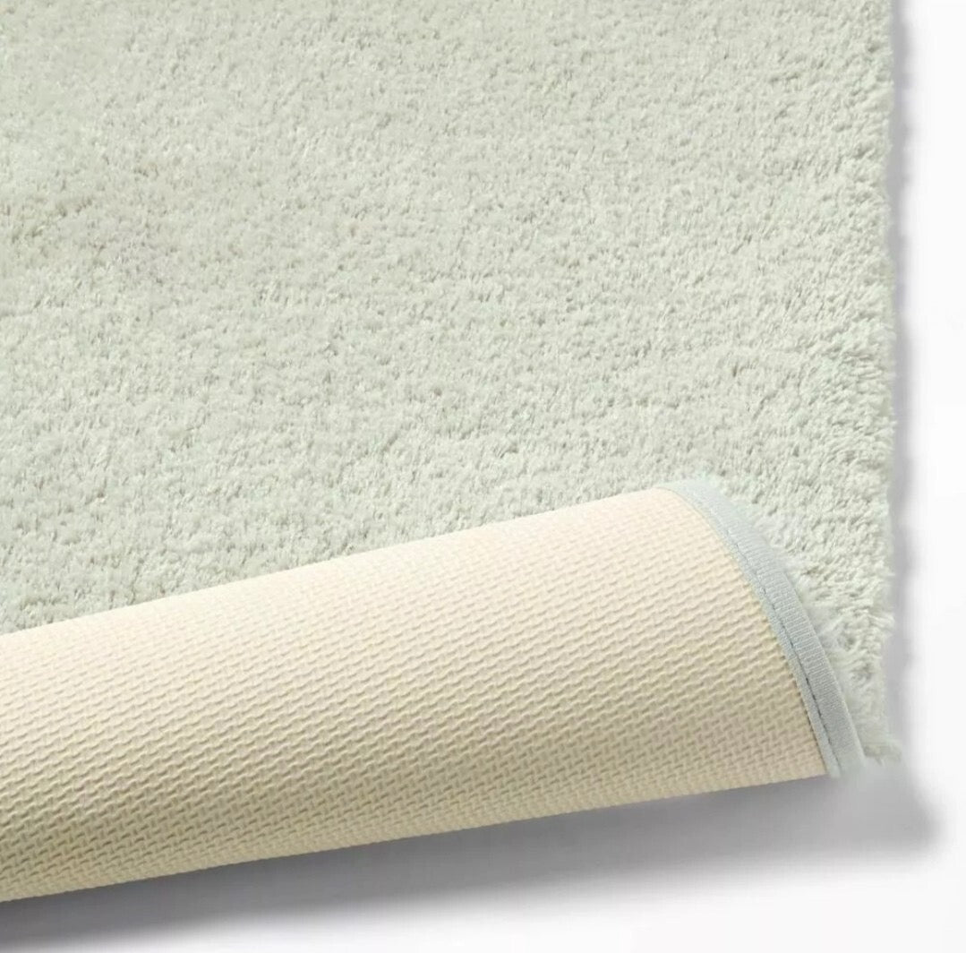 21"x34" Spa Plush Bath Rug Light Mint - Threshold