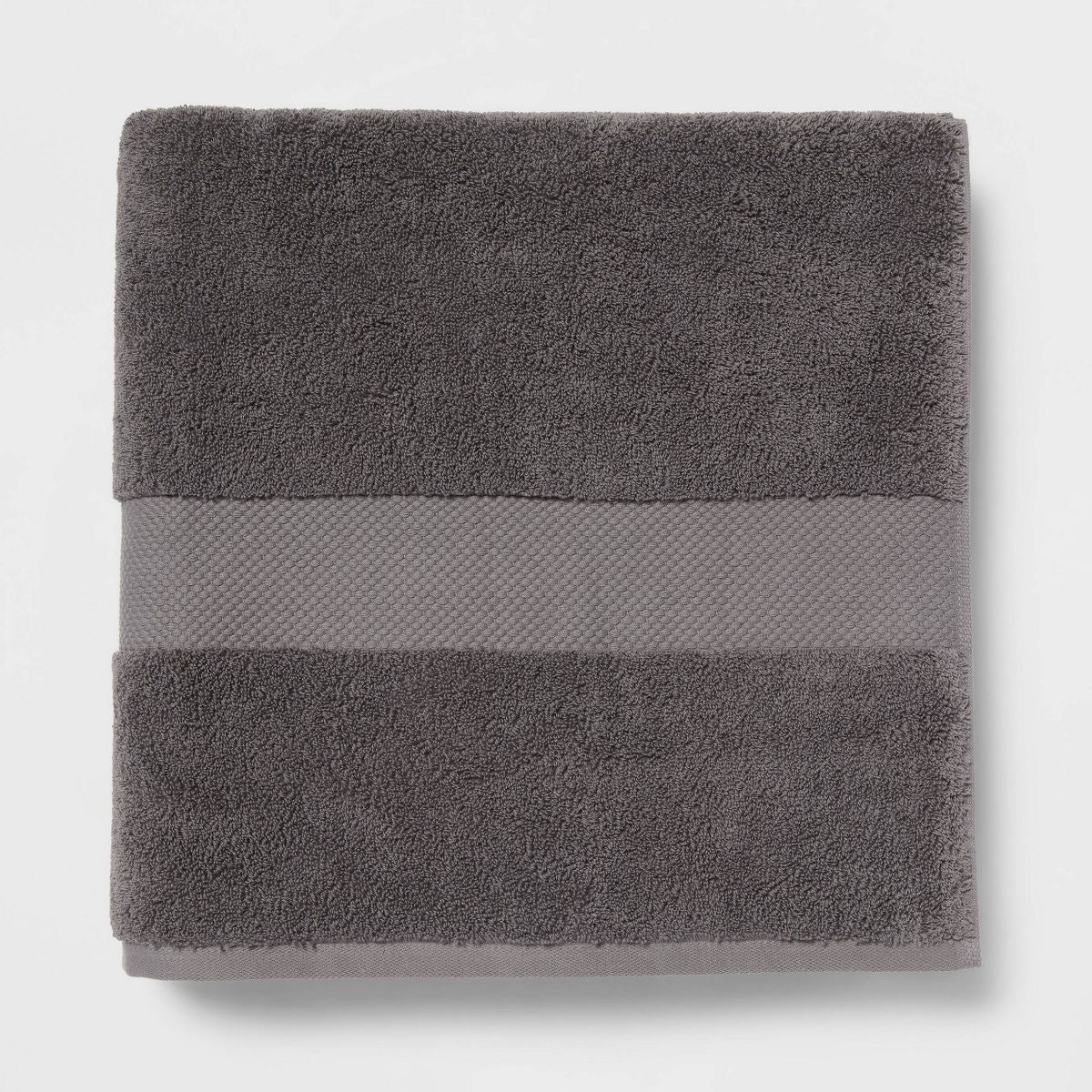 Performance Plus Oversized Bath Towel Dark Gray - Threshold