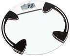 Escali Glass Precision Bathroom Scale Clear/Round