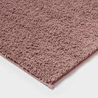 20"x34" Performance Plus Plush Non Skid Bath Rug Mauve - Threshold