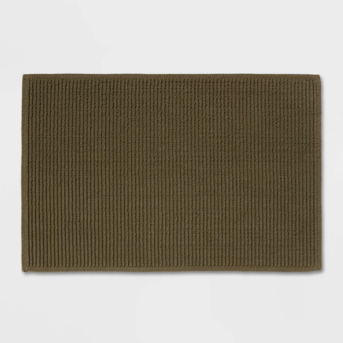 20"x30" Performance Plus Bath Rug Solid Dark Green - Threshold