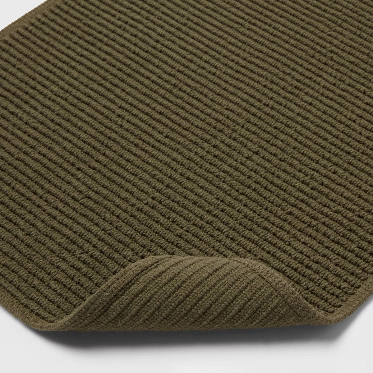 20"x30" Performance Plus Bath Rug Solid Dark Green - Threshold