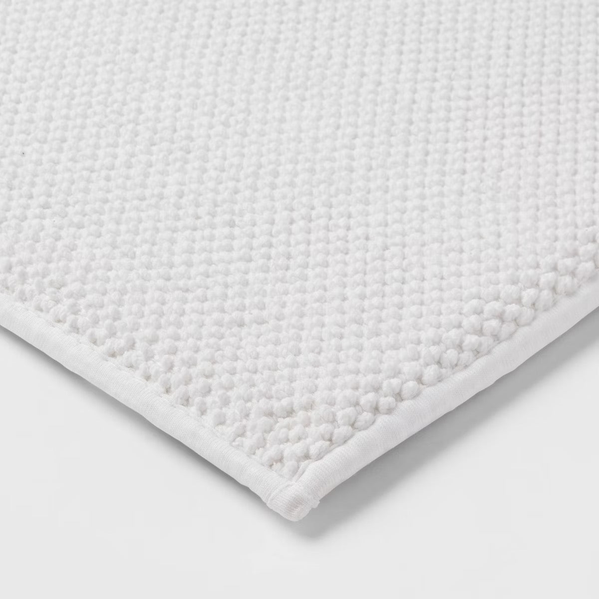 20"x34" Performance Plus Cotton Memory Foam Bath Rug White - Threshold