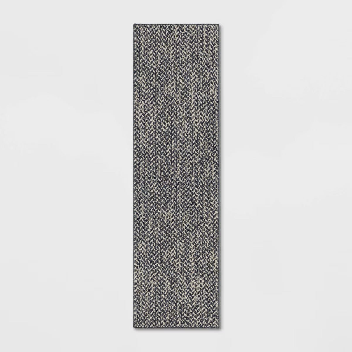 2’ x 7’ Washable Weave Herringbone Rug - Threshold