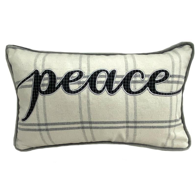 PEACE LUMBAR PILLOW CREAM
