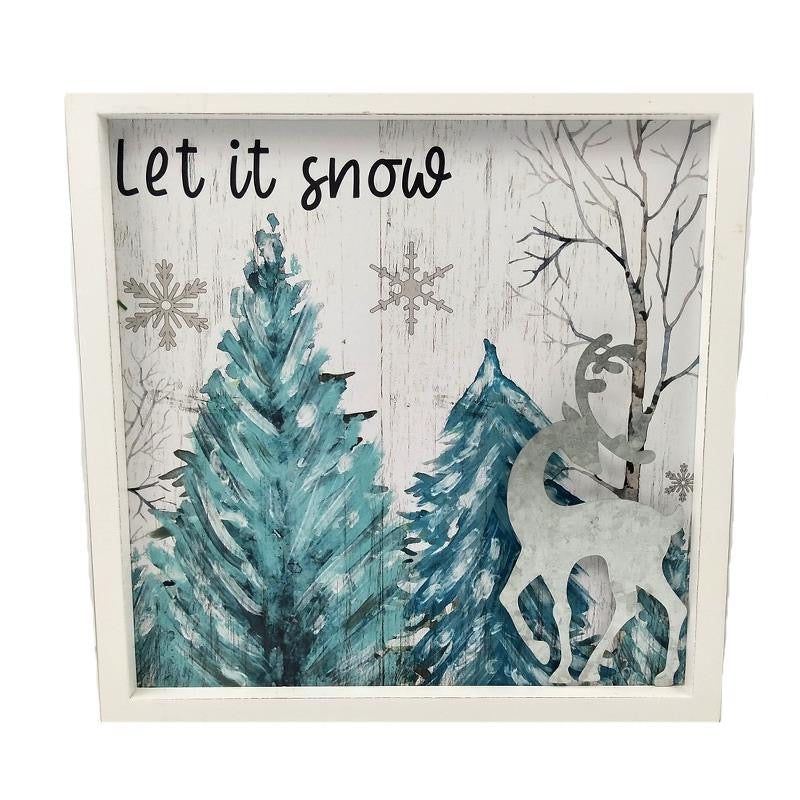 LET IT SNOW SIGN