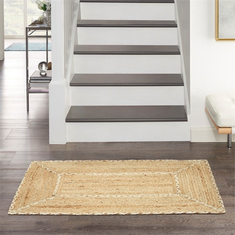 2' x 3' Natural Farmhouse Indoor Rug