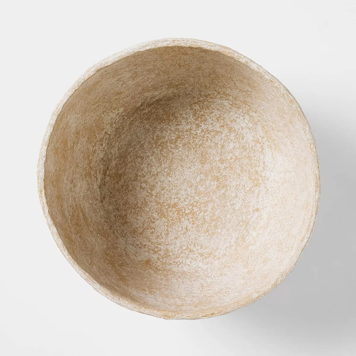 10" Pedestal Paper Mache Bowl - Threshold designed with Studio McGee