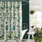 Jungalow Jardin Shower Curtain Green/Blue
