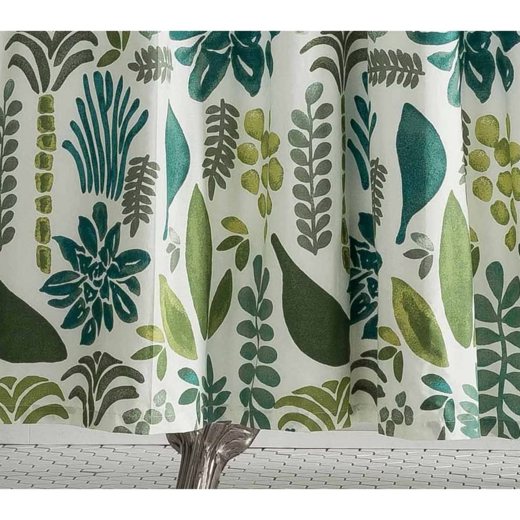 Jungalow Jardin Shower Curtain Green/Blue