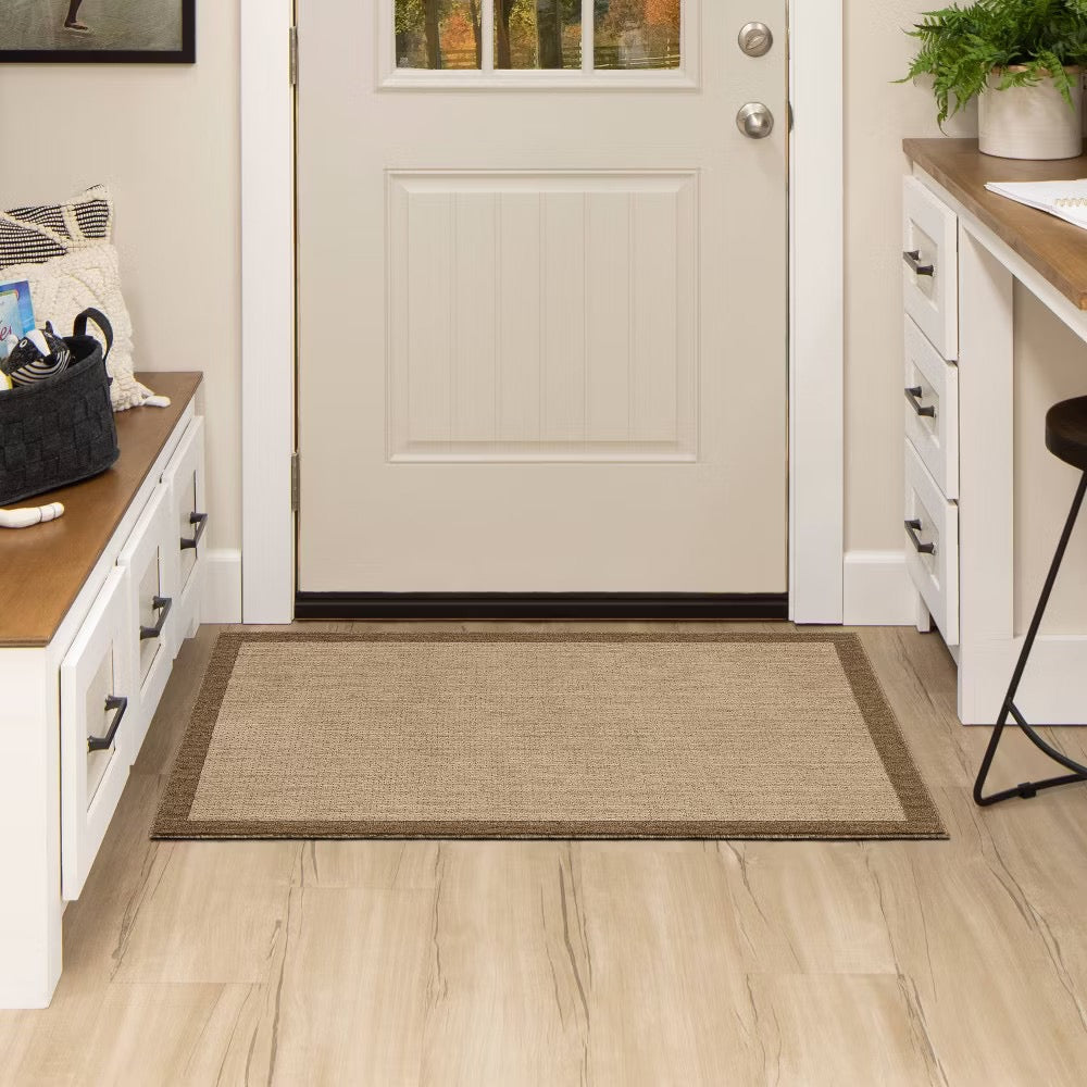 1'8 x 2'6 "Madison Washable Rug - Threshold