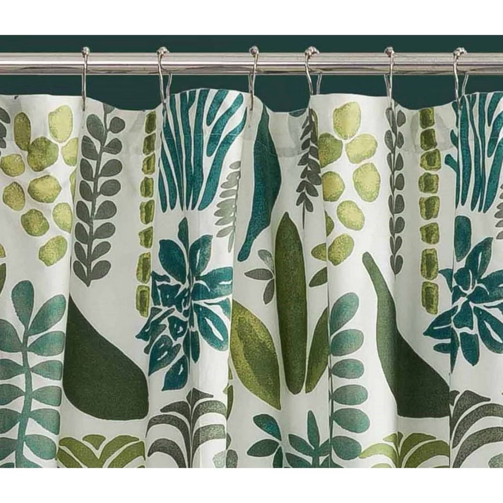 Jungalow Jardin Shower Curtain Green/Blue