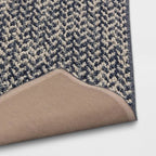 2’ x 7’ Washable Weave Herringbone Rug - Threshold