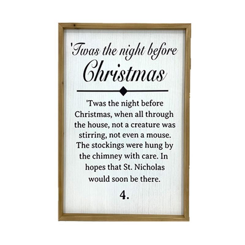 NIGHT BEFORE XMAS SIGN