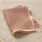 Waffle Bath Towel Clay