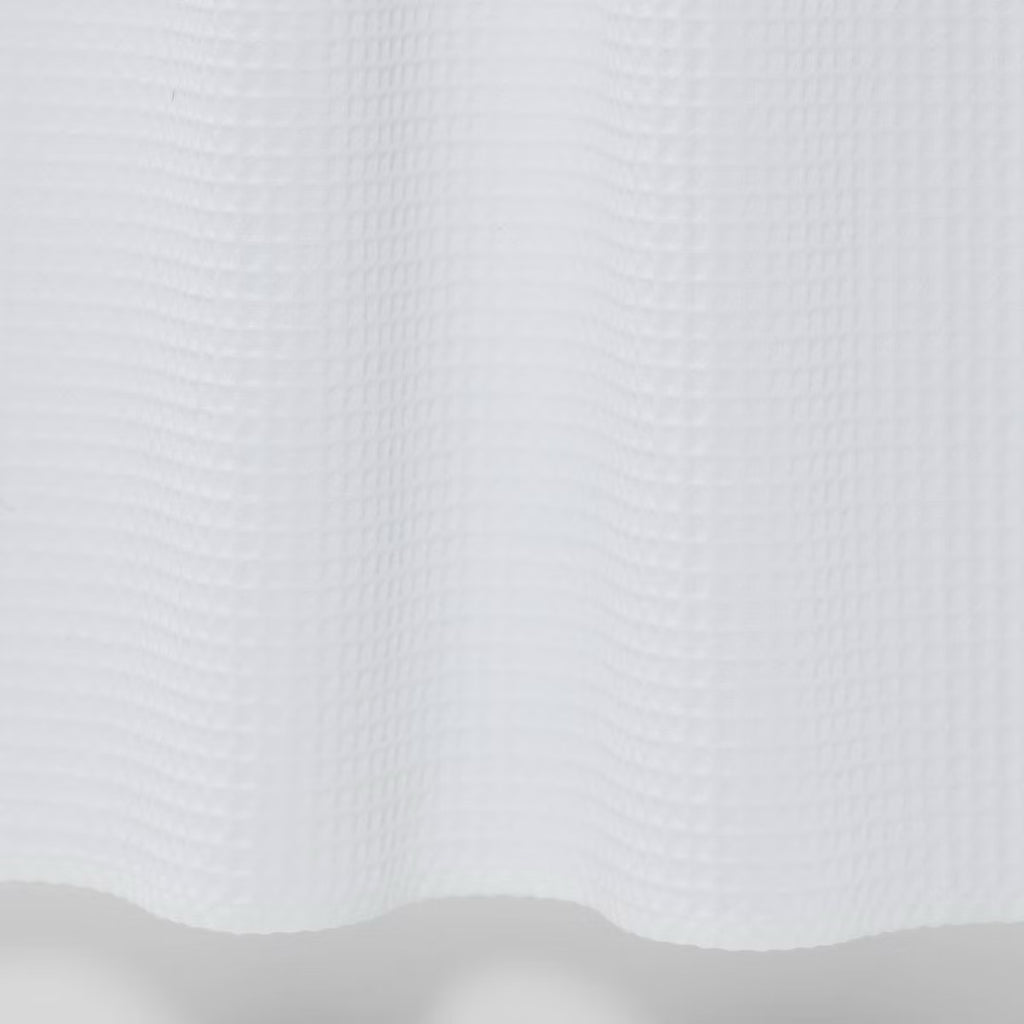 72"x72" Waffle Weave Shower Curtain White - Threshold
