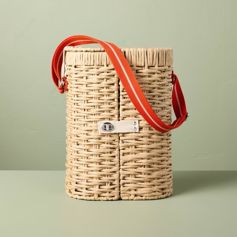 Woven Bottle Carrier - Hearth & Hand with Magnolia