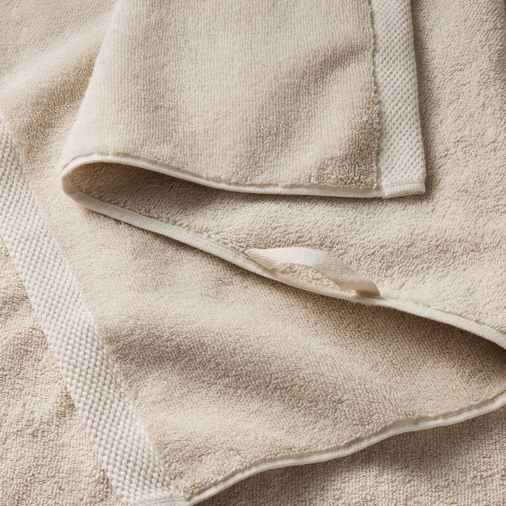 2pk Organic Hand Towel Natural - Casaluna