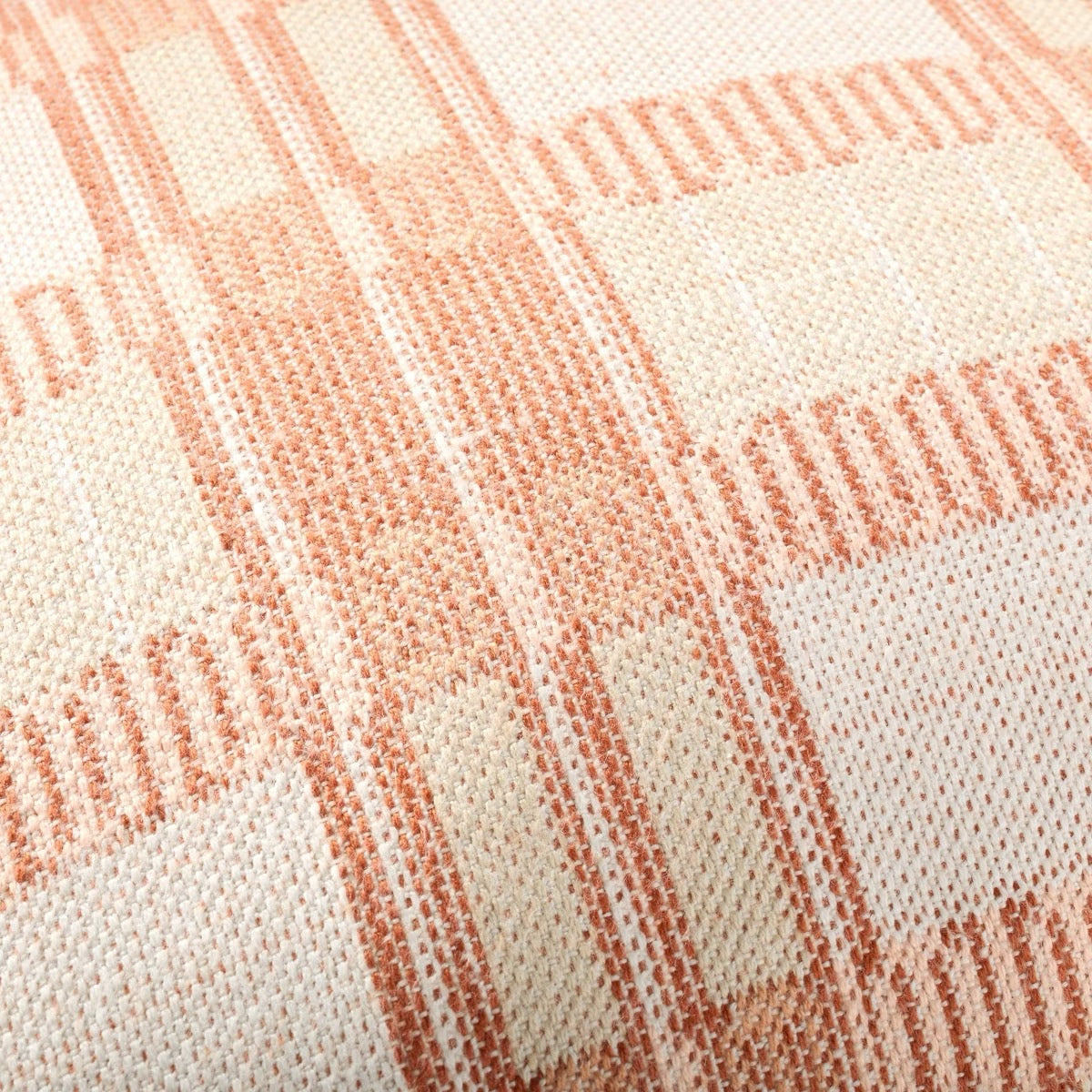 18"x18" Modern Plaid Indoor/Outdoor Pillow