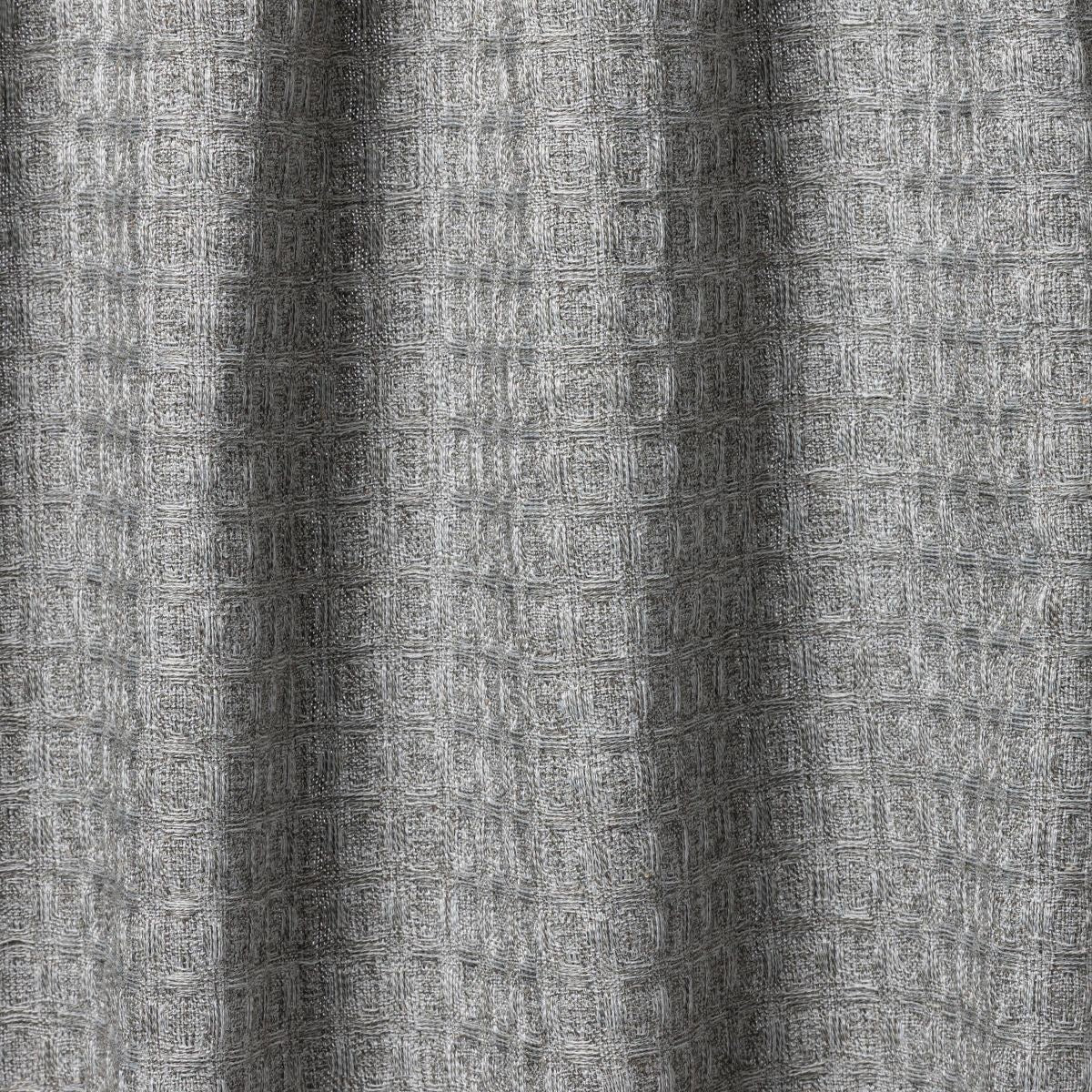 72"x72" Waffle Weave Shower Curtain Gray - Threshold