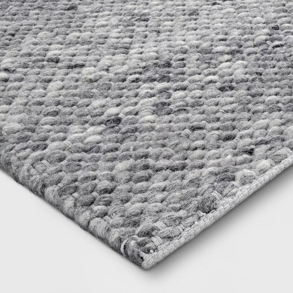 2'3 x 7' Chunky Knit Wool Woven Rug - Threshold