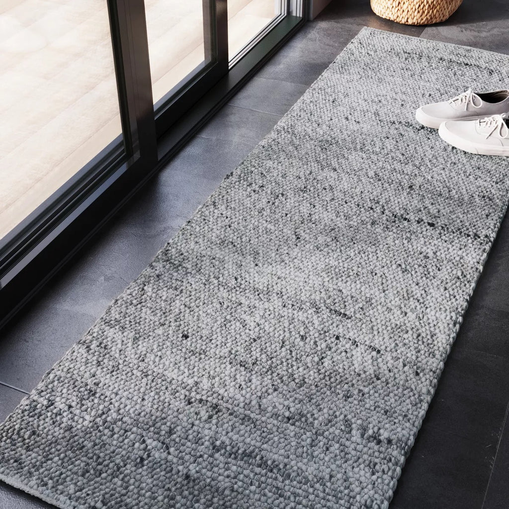 2'3 x 7' Chunky Knit Wool Woven Rug - Threshold