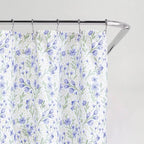 Peri Home Shower Curtain Blue Floral