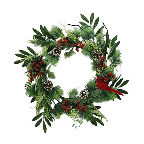 CARDINAL WREATH