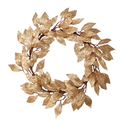 COPPER GLITTER WREATH