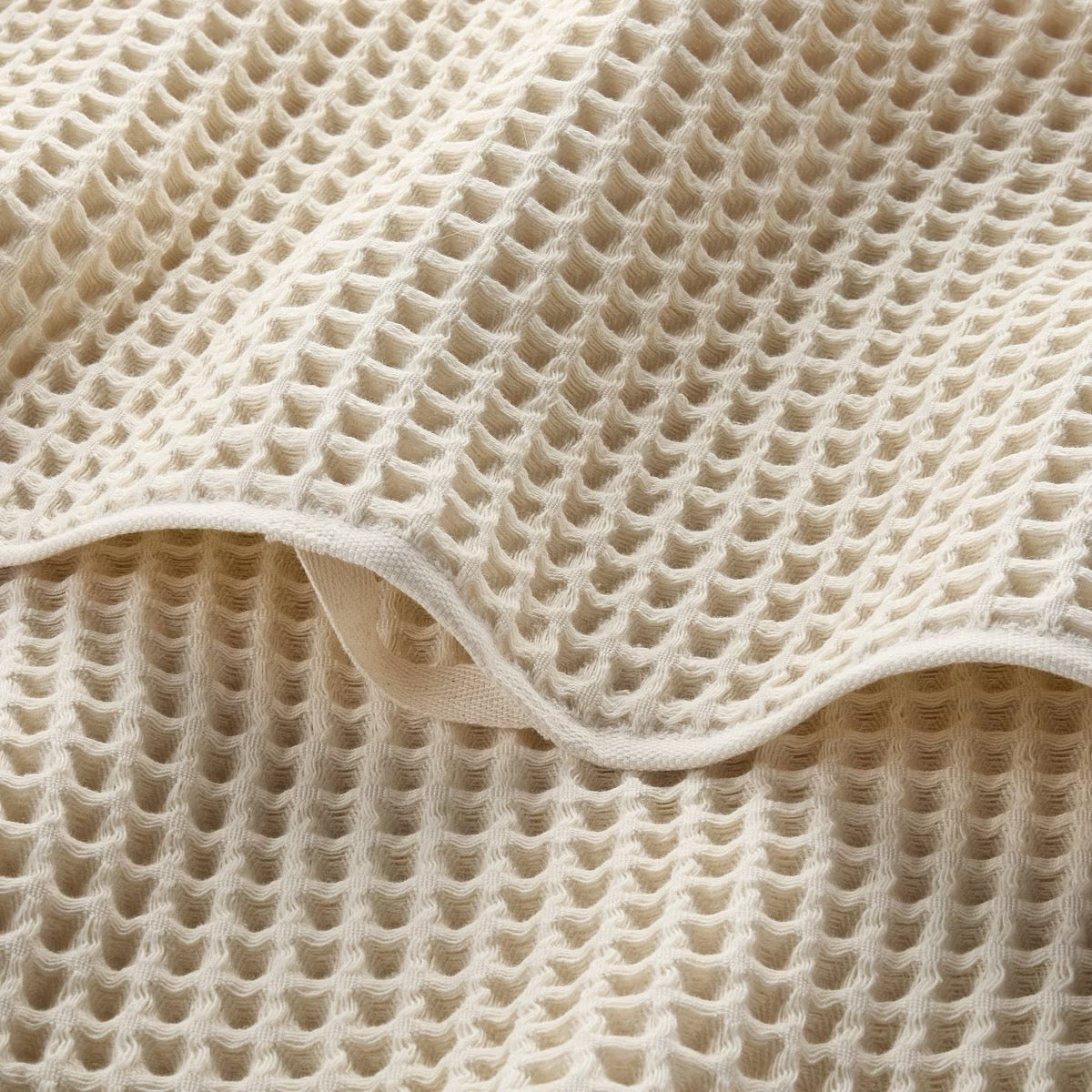 Waffle Hand Towel Natural - Casaluna