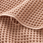 Waffle Bath Towel Clay