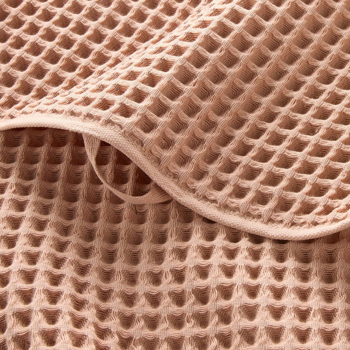 Waffle Bath Towel Clay