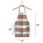Celebration Plaid Cotton Apron