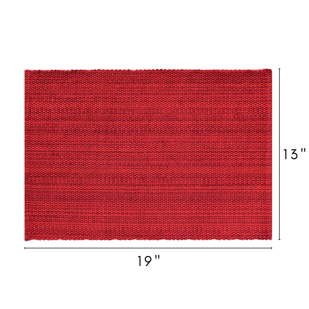 Casual Classic Cotton Placemats - Set of 4/set of 6