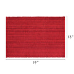 Casual Classic Cotton Placemats - Set of 4/set of 6