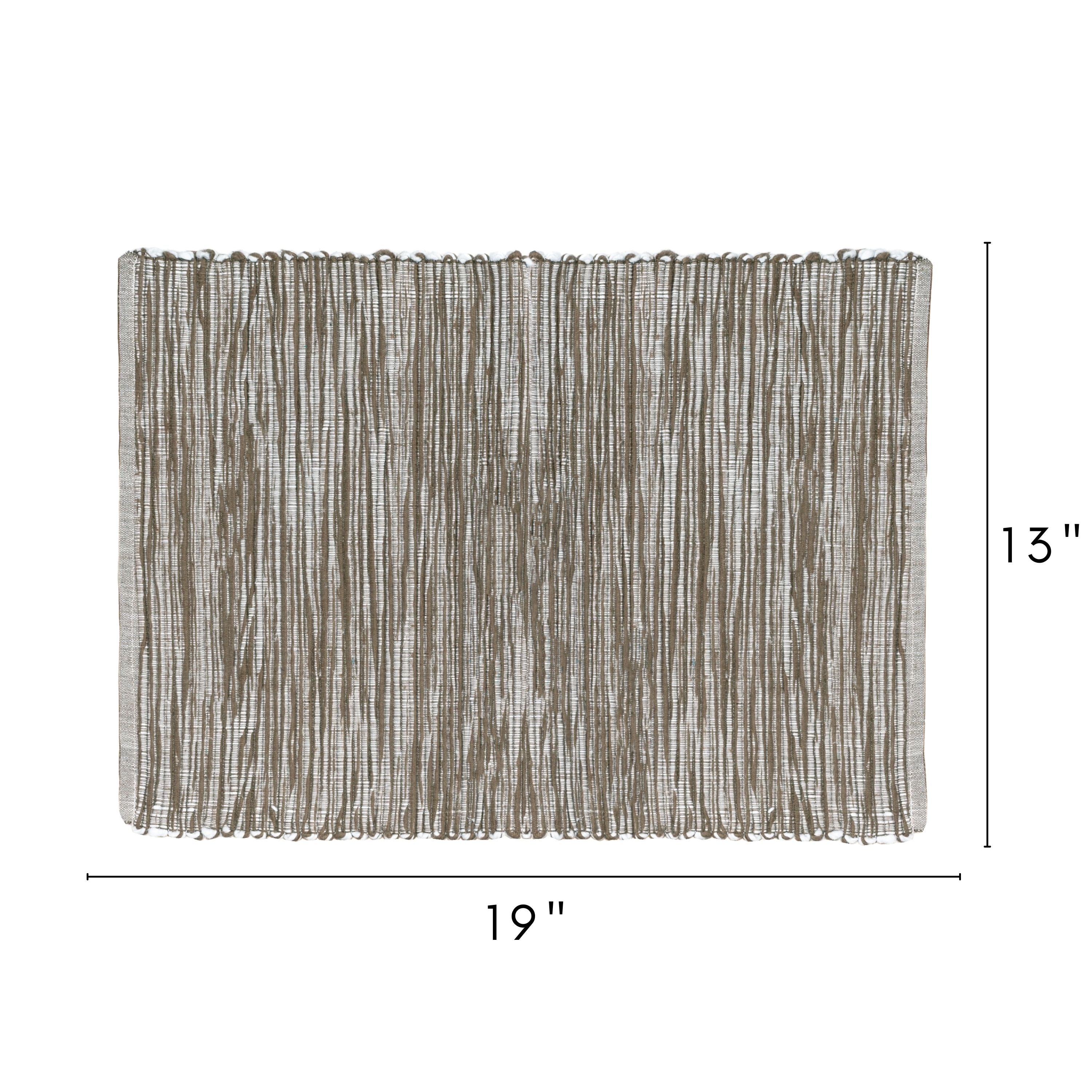 Shadows Cotton Placemats - Set of 4