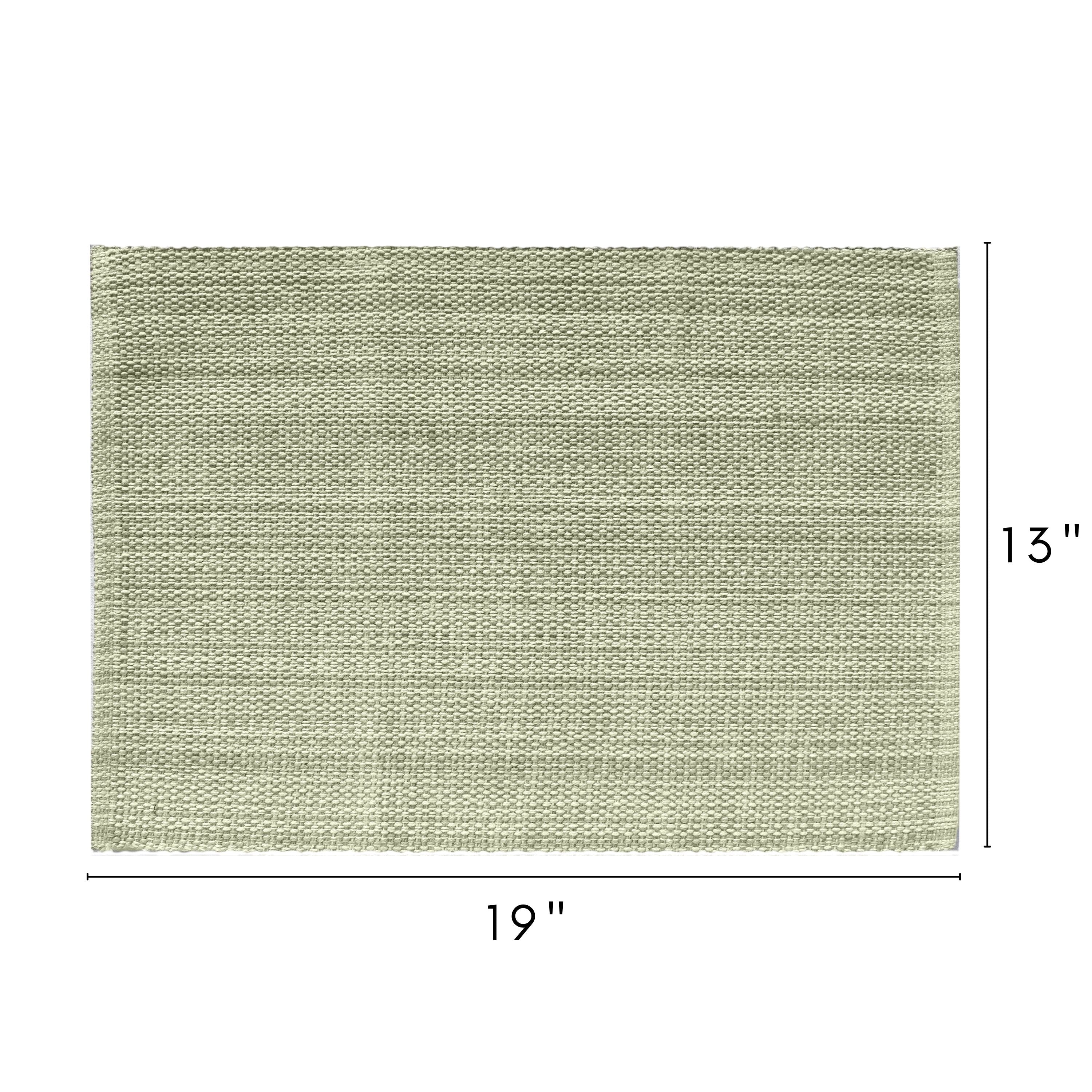Casual Classic Cotton Placemats - Set of 4/set of 6