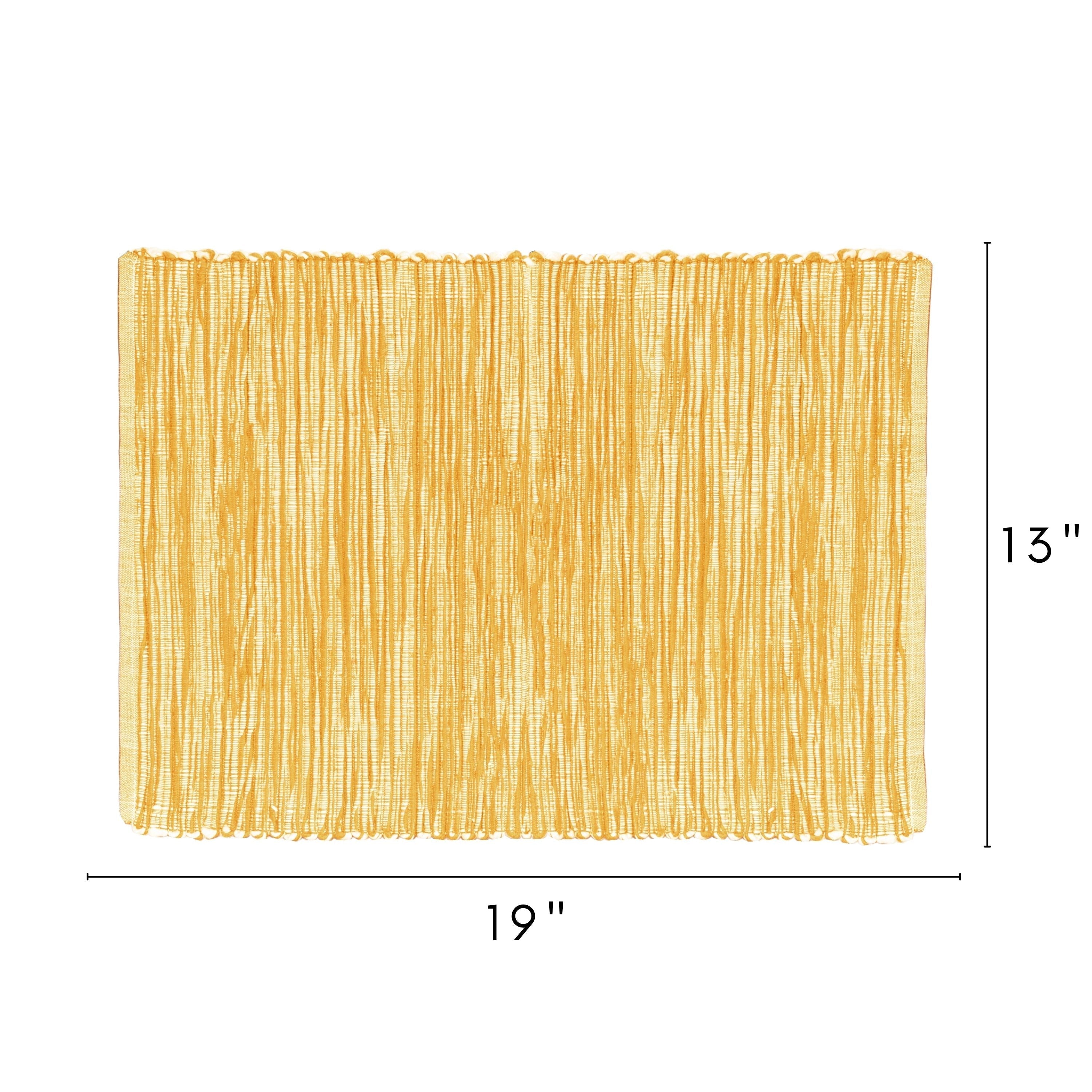 Shadows Cotton Placemats - Set of 4