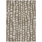 2'6 x 3'10 Lamanna Washable Striped Rug