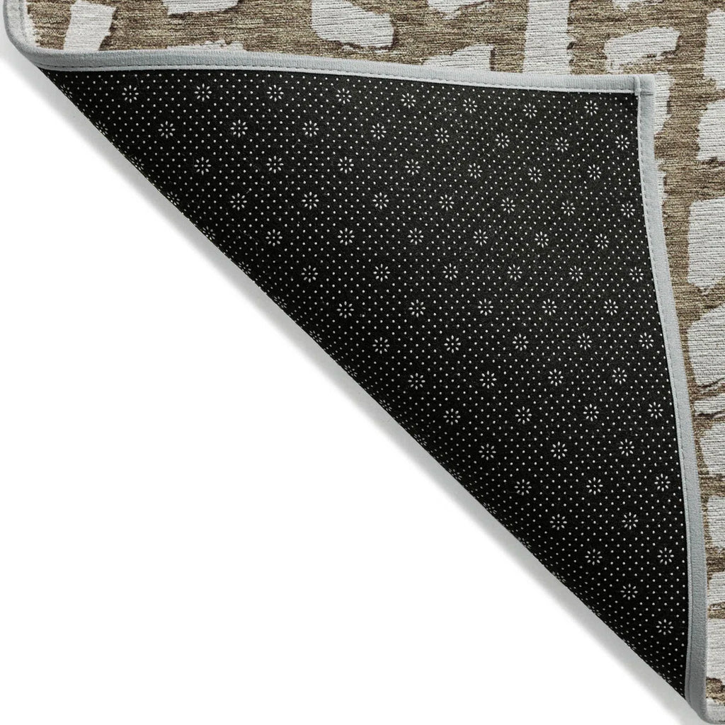 2'6 x 3'10 Lamanna Washable Striped Rug