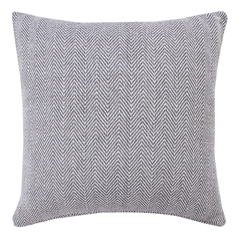 Herringbone Stripe Cotton Cushion with filler